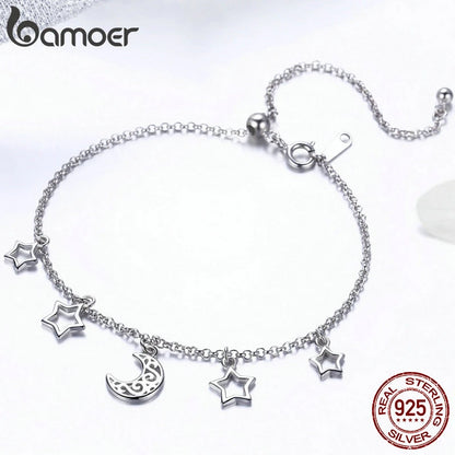 Bamoer Silbermond-Armband