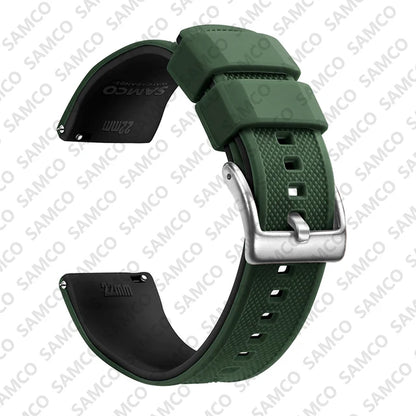 Samco Bicolor Silikon armband