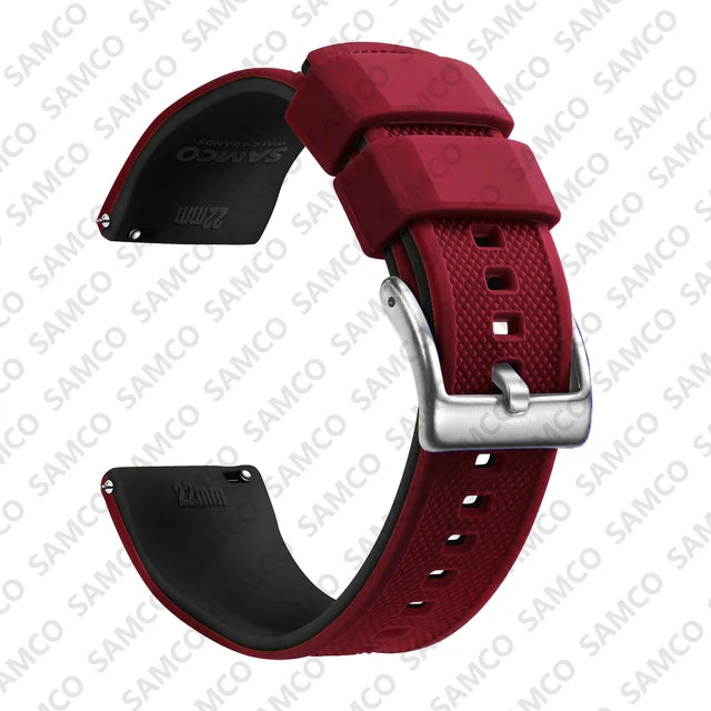 Samco Bicolor Silikon armband