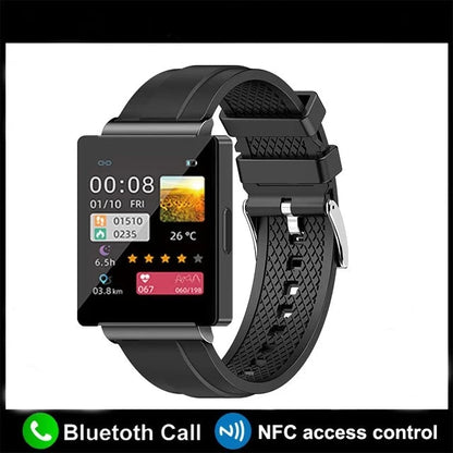 Montre connectée à écran tactile complet NFC 1,85 pour hommes/femmes KS01