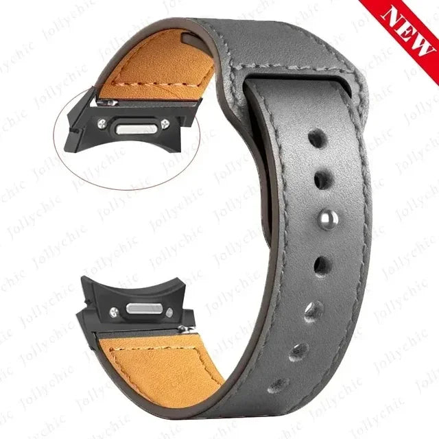 Cinturino in Pelle Scamosciata per Smartwatch Samsung 4 5 6