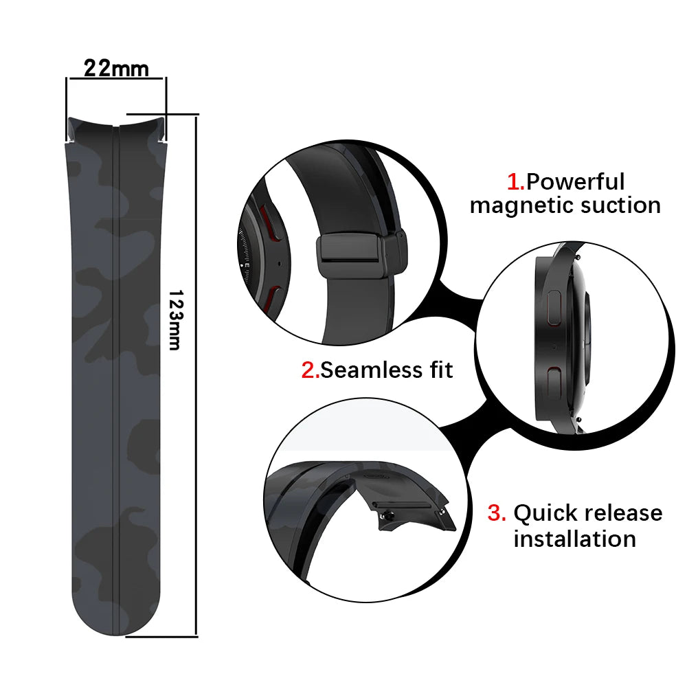 Strap for Samsung 4 5 6 Smartwatch