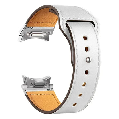 Suede Leather Strap for Samsung 4 5 6 Smartwatch