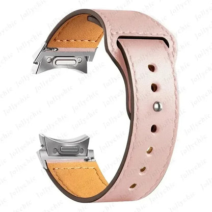 Cinturino in Pelle Scamosciata per Smartwatch Samsung 4 5 6