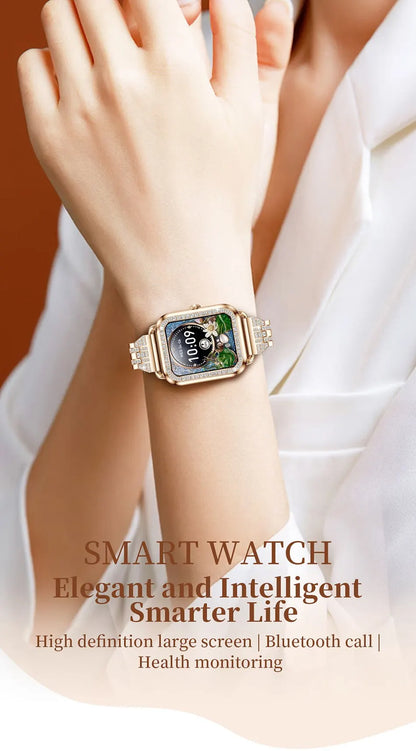 Smartwatch Lige I68 Feminino com Pulseira Dupla