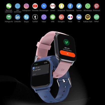 Smartwatch QS16pro Full Touch resistente à água